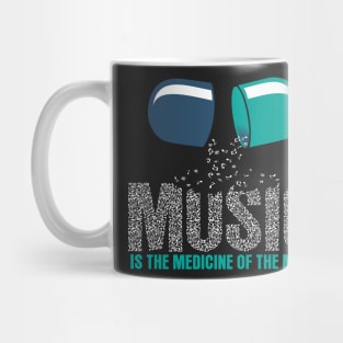 Music is medicine Mug